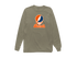 Bucknell Stealie Premium Unisex Long-Sleeve — Design: Bucknell University — Sandstone