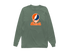 Bucknell Stealie Premium Unisex Long-Sleeve — Design: Bucknell University — Light Green