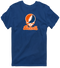 Bucknell Stealie Premium Unisex T-Shirt — Design: Bucknell University — Navy