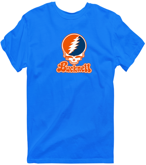 Bucknell Stealie Premium Unisex T-Shirt — Design: Bucknell University — Royal