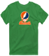 Bucknell Stealie Premium Unisex T-Shirt — Design: Bucknell University — Irish Green
