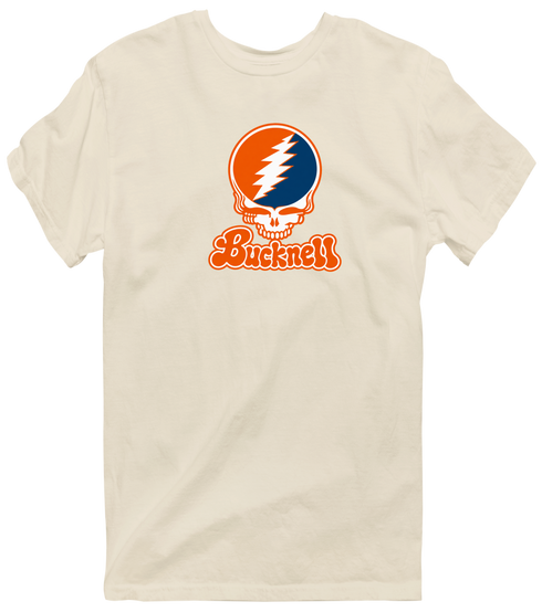 Bucknell Stealie Premium Unisex T-Shirt — Design: Bucknell University — Sand