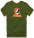 Bucknell Stealie Premium Unisex T-Shirt — Design: Bucknell University — Military Green