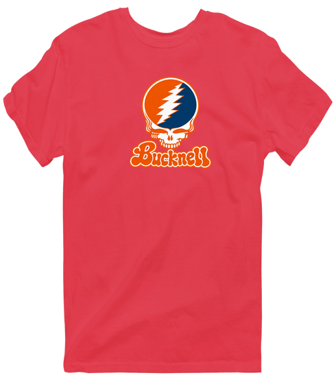 Bucknell Stealie Premium Unisex T-Shirt — Design: Bucknell University — Heather Red