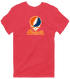 Bucknell Stealie Premium Unisex T-Shirt — Design: Bucknell University — Heather Red