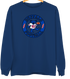 Buffalo Football Dancing Bear Premium Crewneck — Buffalo Bills — Navy