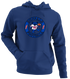 Buffalo Football Dancing Bear Premium Hoodie — Buffalo Bills — Navy