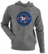 Buffalo Football Dancing Bear Premium Hoodie — Buffalo Bills — Charcoal