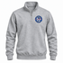 Buffalo Football Dancing Bear Premium Quarter-Zip — Buffalo Bills — Sport Grey
