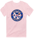 Buffalo Football Dancing Bear Premium T-Shirt — Buffalo Bills — Light Pink