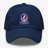 Buffalo Helmet Stealie Premium Unisex Dad Hat — Buffalo Bills — Navy