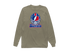 Buffalo Helmet Stealie Premium Unisex Long-Sleeve — Buffalo Bills — Sandstone