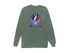 Buffalo Helmet Stealie Premium Unisex Long-Sleeve — Buffalo Bills — Light Green