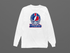 Buffalo Helmet Stealie Premium Unisex Long-Sleeve — Buffalo Bills — White