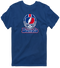 Buffalo Helmet Stealie Premium Unisex T-Shirt — Buffalo Bills — Navy