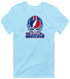 Buffalo Helmet Stealie Premium Unisex T-Shirt — Buffalo Bills — Light Blue