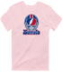 Buffalo Helmet Stealie Premium Unisex T-Shirt — Buffalo Bills — Light Pink