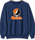 Buffalo Stealie Premium Unisex Crewneck — Design: Buffalo State College — Navy