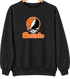 Buffalo Stealie Premium Unisex Crewneck — Design: Buffalo State College — Black