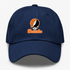 Buffalo Stealie Premium Unisex Dad Hat — Design: Buffalo State College — Navy
