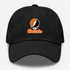 Buffalo Stealie Premium Unisex Dad Hat — Design: Buffalo State College — Black