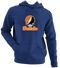 Buffalo Stealie Premium Unisex Hoodie — Design: Buffalo State College — Navy