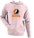 Buffalo Stealie Premium Unisex Hoodie — Design: Buffalo State College — Light Pink