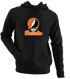 Buffalo Stealie Premium Unisex Hoodie — Design: Buffalo State College — Black