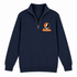 Buffalo Stealie Premium Unisex Quarter-Zip — Design: Buffalo State College — Navy