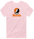 Buffalo Stealie Premium Unisex T-Shirt — Design: Buffalo State College — Light Pink