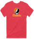 Buffalo Stealie Premium Unisex T-Shirt — Design: Buffalo State College — Heather Red