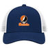 Buffalo Stealie Premium Unisex Trucker Cap — Design: Buffalo State College — Navy/White