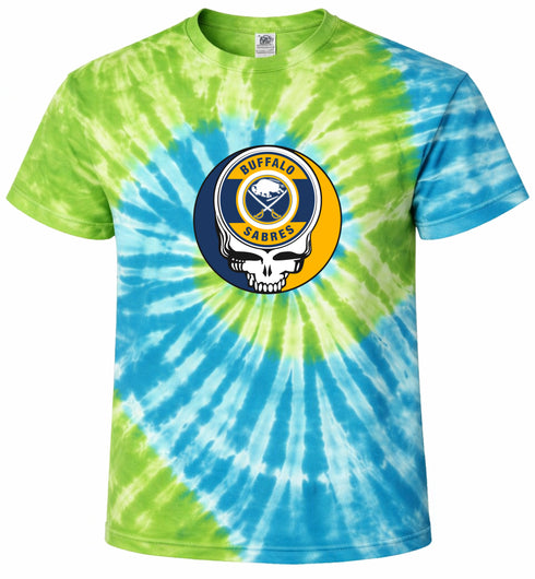 Buffalo Sabres Stealie Tie-Dye T-Shirt