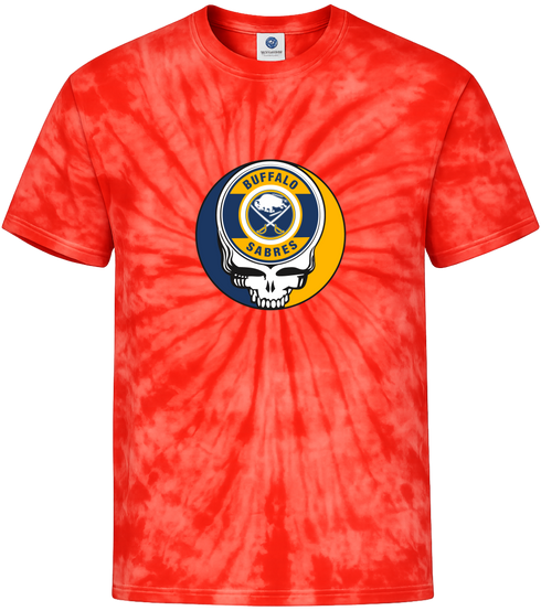 Buffalo Sabres Stealie Tie-Dye T-Shirt