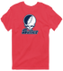 Butler Stealie Premium Unisex T-Shirt — Heather Red