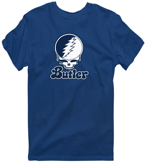 Butler Stealie Premium Unisex T-Shirt — Navy