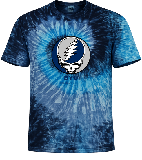 BYU Stealie Tie-Dye T-Shirt
