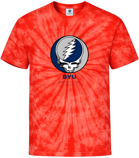 BYU Stealie Tie-Dye T-Shirt