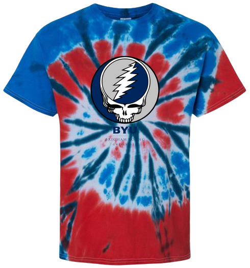 BYU Stealie Tie-Dye T-Shirt