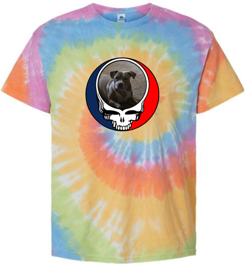 1436 - Custom Stealie Tie-Dye