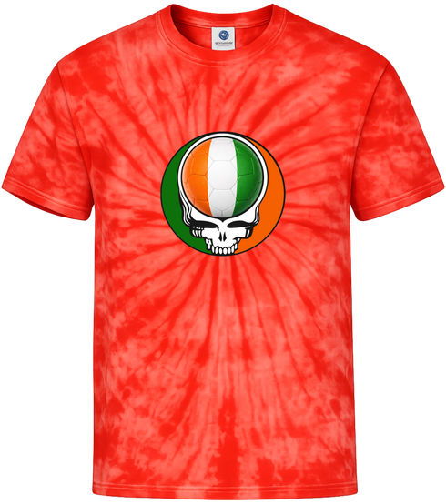 Côte d’Ivoire FIFA World Cup Stealie Tie-Dye T-Shirt