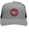 Atlanta Football Dancing Bear Stealie Grateful Dead Trucker Cap - Heather | Black