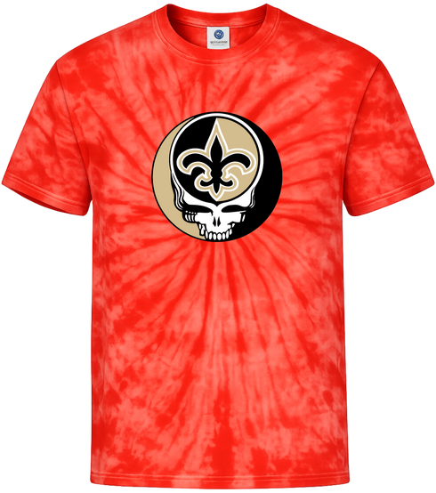 1754 - Custom Stealie Tie-Dye
