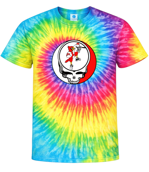 1400 - Custom Stealie Tie-Dye