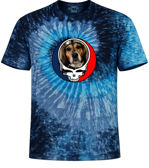 1352 - Custom Stealie Tie-Dye