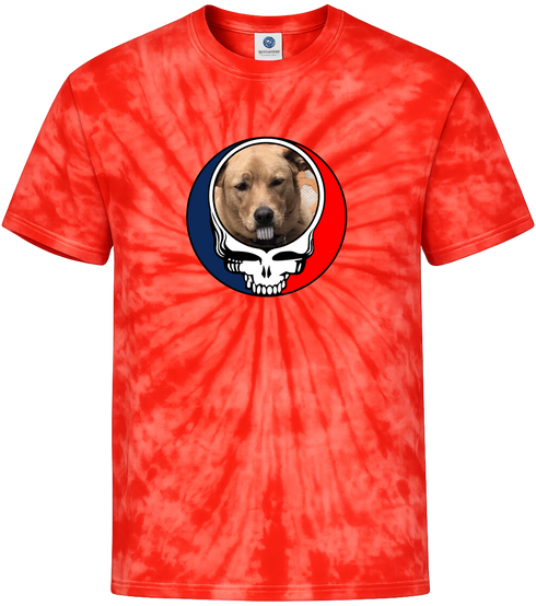 1635 - Custom Stealie Tie-Dye