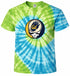 Cal Bear Paw Stealie Tie-Dye T-Shirt