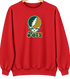 Poly Stealie Premium Unisex Crewneck — Design: Cal Poly (campus unspecified) — Red