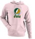 Poly Stealie Premium Unisex Hoodie — Design: Cal Poly (campus unspecified) — Light Pink