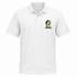 Poly Stealie Premium Unisex Polo — Design: Cal Poly (campus unspecified) — White